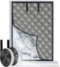 67"x59" Window Insulation Kit for Winter, 3Layer Thermal Window Insulation by gulrear