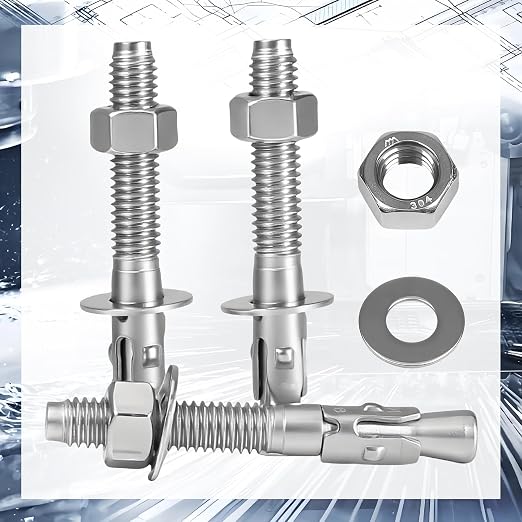 3/8" x 3" Wedge Anchor, 304 Stainless Steel Concrete Anchors - Image 4