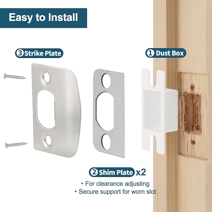 Standard Door Strike Plate - Image 3