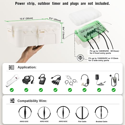 Large Outdoor Electrical Box - Image 3