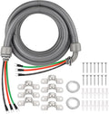 12FT Non-Metallic Liquid-Tight Conduit Kit, 1/2" Pre-Wired Electrical Whip by XRDS-RF