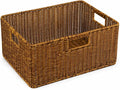 Large Wicker Basket, Waterproof Wicker Storage Basket by ORDELITE
