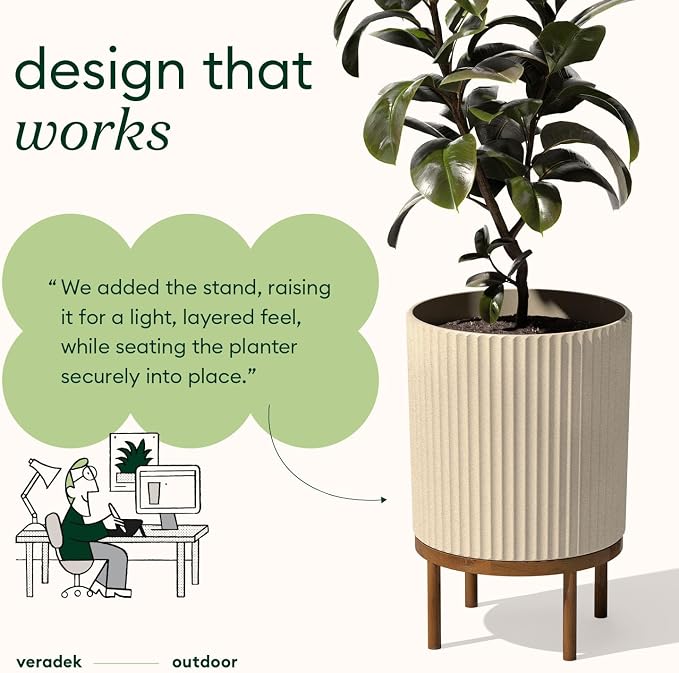 Veradek Demi Series Raised Planter - Image 5