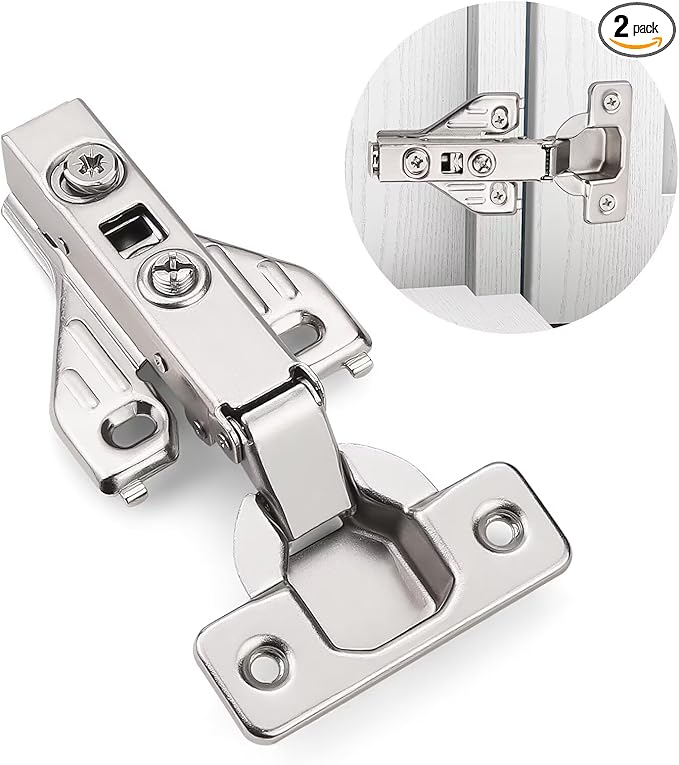 1 Pairs （2 Pack） Soft Close Kitchen Cabinet Door Hinges fit by Probrico