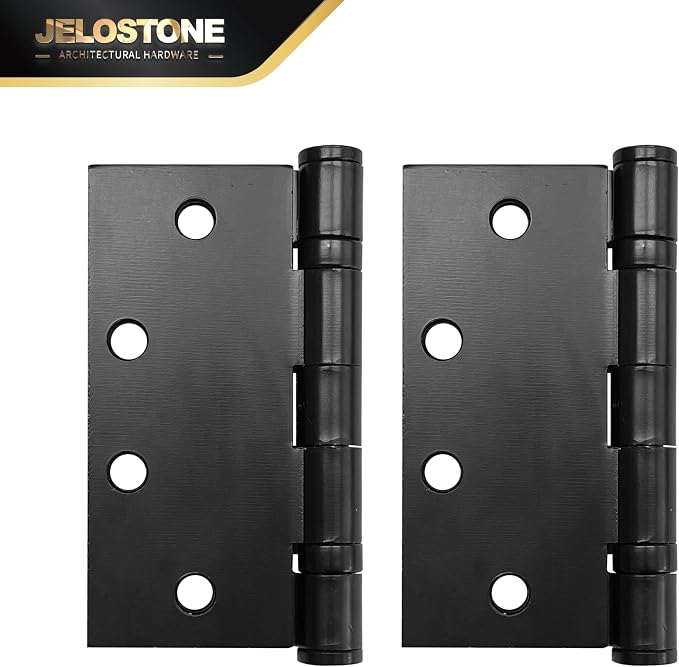 3 Pack - 4.5'' x 4.5'' Commercial Grade Ball Bearing Door Hinge, Non-Removable - Image 3