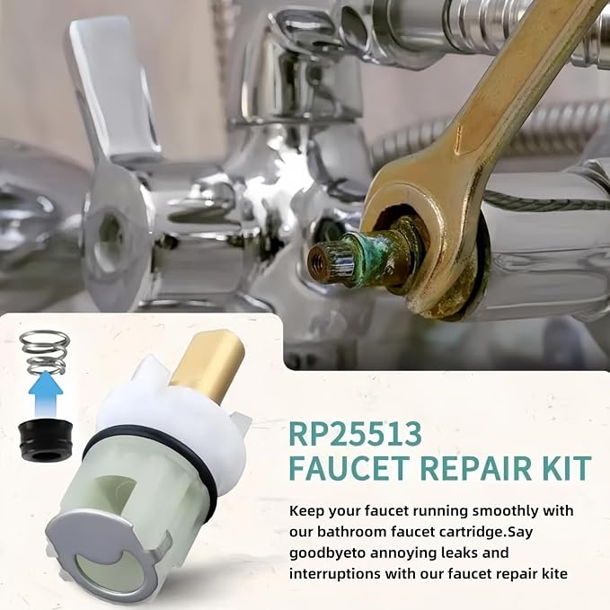 RP25513 Faucet Stem Repair Kit for Delta 2-Handle Faucets 2-Pack | Includes - Image 5
