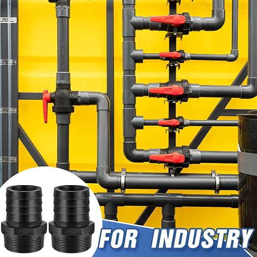 2 Pcs Pool PVC Tube Fitting Barbed Hose Fittings Adapter | Hose Fittings - Image 7