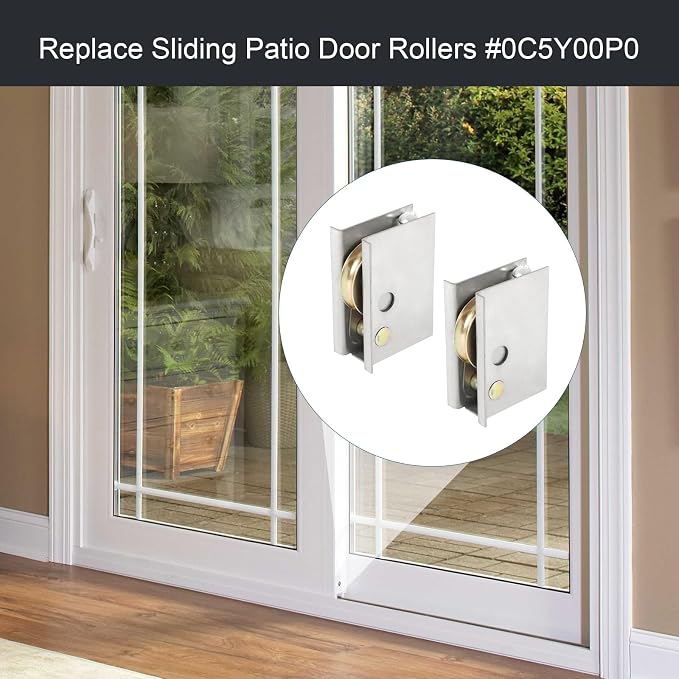 Patio Door Rollers Replacement #0C5Y00P0 | Compatible - Image 2