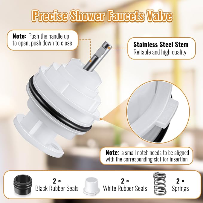Enhon 1 Pack Shower Faucets Cartridge Compatible - Image 4