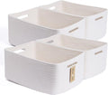 MiniArk Large Storage Baskets for Organizing, Baby Nursery, Toy Bins Box by MiniArkStorageBasketsHome