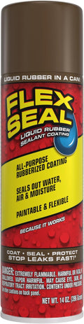 Flex Seal, 14 oz, Stop Leaks Instantly, Waterproof Rubber Spray On Sealant by FlexSealProducts