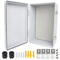 Electrical Junction Box, IP67 Waterproof Outdoor Box ABS Plastic Enclosure by Qukipet