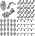 Yariwiz 3/4 PVC Electrical Conduit Fitting Plastic Liquid Tight Conduit by Yariwiz
