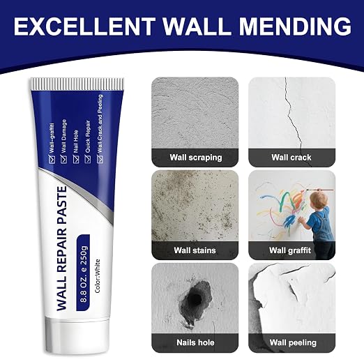 Drywall Repair Kit, 2 Pack Wall Mending Agent, Wall Patch Repair Kit - Image 2