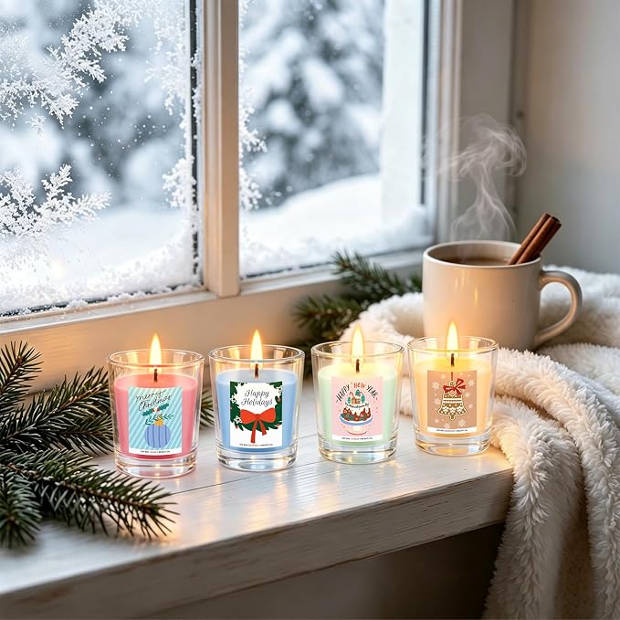 YOROXRG Christmas Candle Advent Calendar 2026 24 Days Scented Tumbler Candle - Image 8