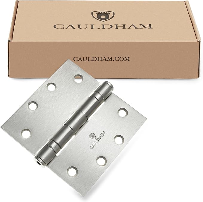 Cauldham Commercial-Grade 4-1/2" Full Mortise Ball-Bearing Door Hinges - Image 6