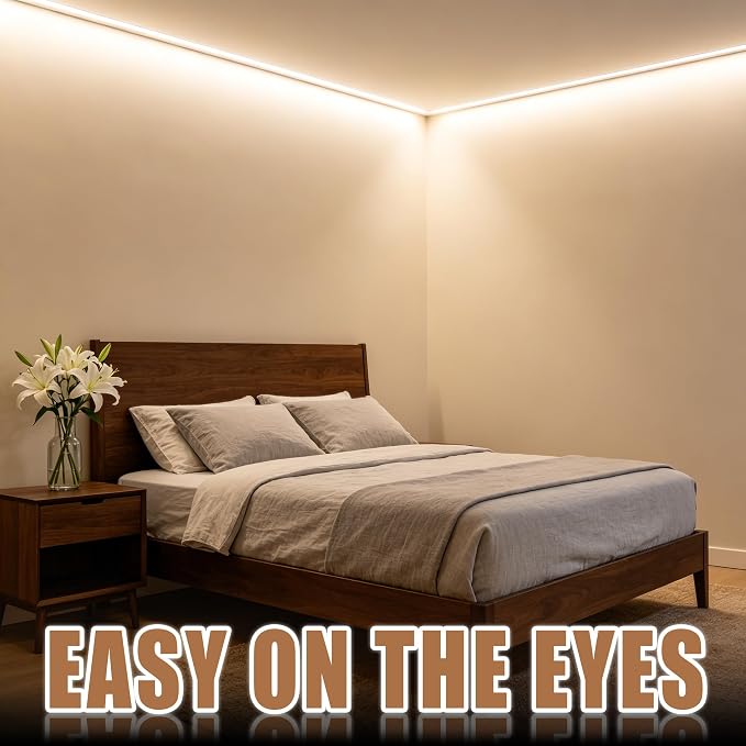 RadiantFlux 4000K 40Ft Led Strip Lights, Natural Light Strips Lights Indoor Use - Image 6