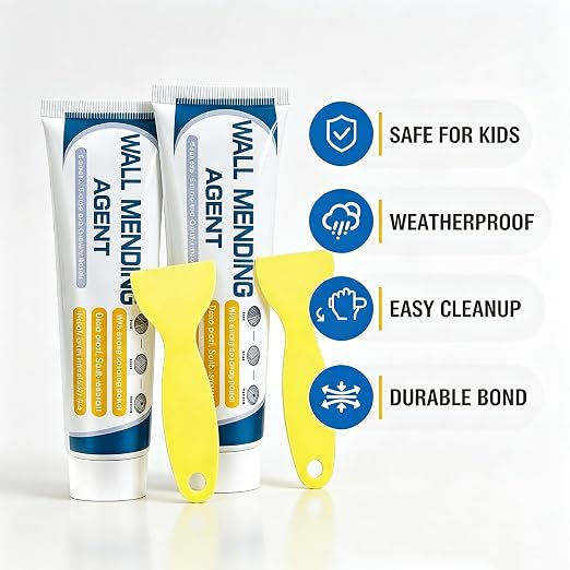 Wall Repair Paste, 2 Pack Wall Mending Agent - Image 5
