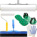 Leumoi Self Leveling Cement Tool Kit Upgraded Epoxy Floor Kit | 9" & 20" Spike by Leumoi
