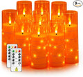 Nimiko Flickering Flameless LED Candles, Battery Operated Candles 9 Pcs by Nimiko