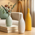 Ceramic Flower Vase Set, Modern Farmhouse Decorative Vases by Beinhome