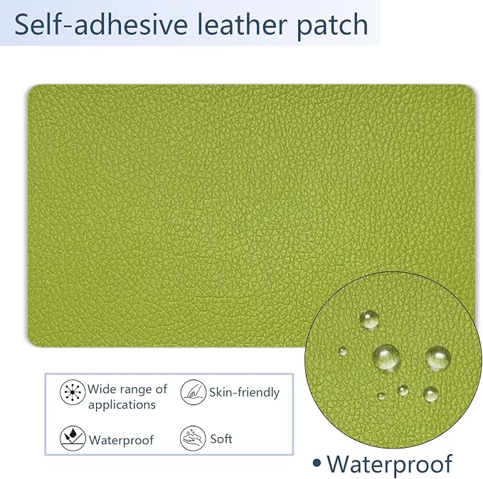 Self Adhesive Leather Repair Patch, 8×12 Inch Sofa Leather Repair Patch - Image 3
