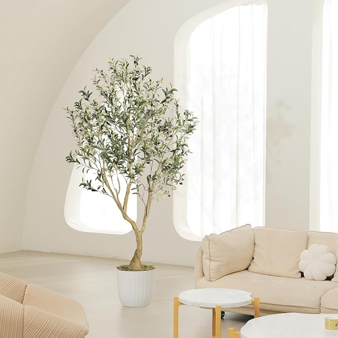 Olive Tree 6ft with Large Olive Branches and Lifelike Fruits | Olive Trees - Image 7