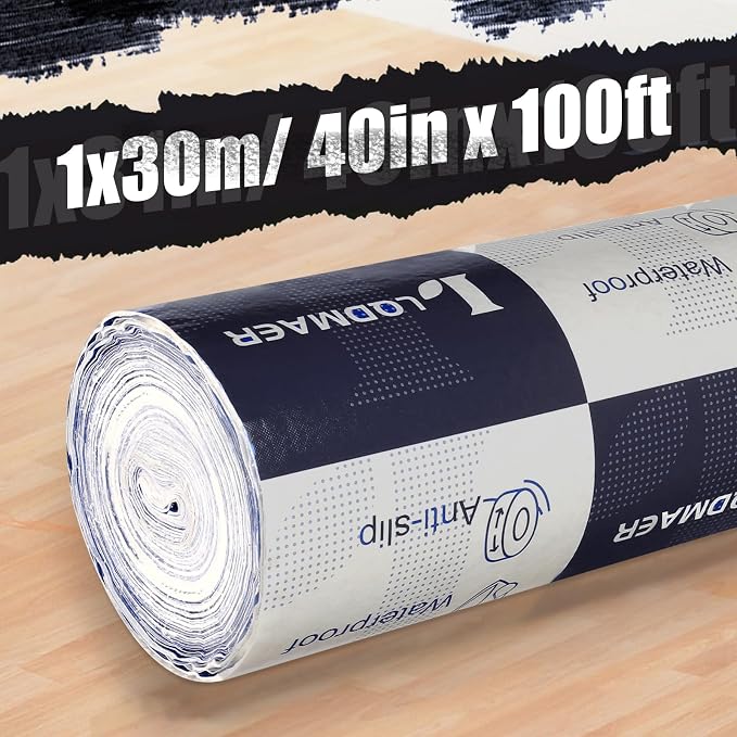 40" x100ft Hardwood Floor Protector Film Roll Temporary Renovation Cover - Image 2
