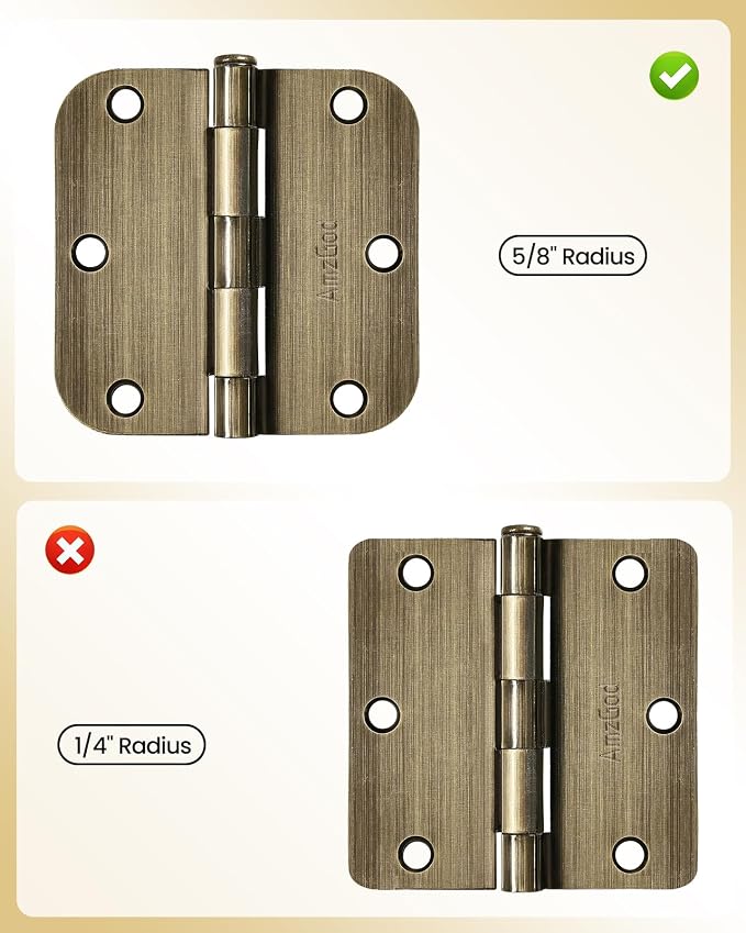 Atique Brass Door Hinges - Image 8