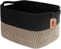 Goodpick Woven Storage Basket for Shelves, Wicker Baskets for Books, Toys & by Goodpick