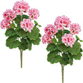 FOREST PRINCE 18"Artificial Geraniums by ForestPrince