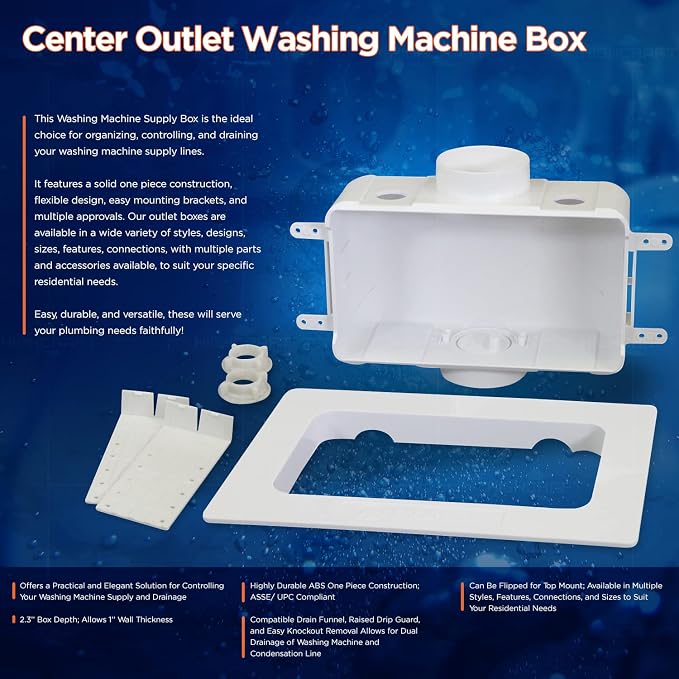 Highcraft TC300 Replacement Washing Machine Outlet Box - Image 5