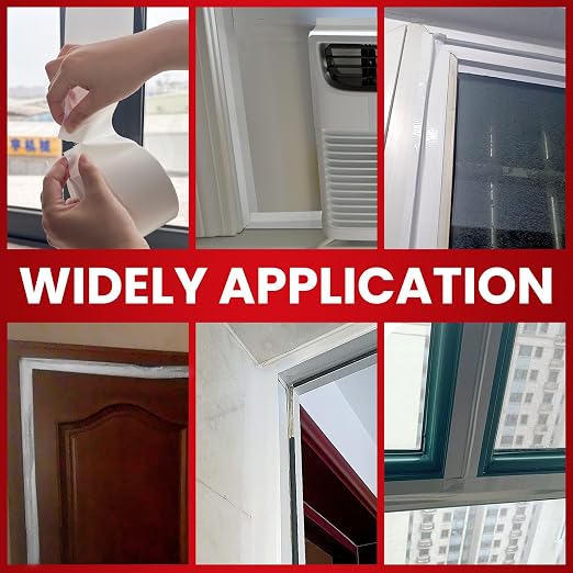 Window Sealing Tape, Window AC Insulation Tape, No Residue Strong adheisve - Image 4
