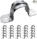 1-1/2-Inch EMT Two-Hole Conduit Strap — Reinforced Rib, Heavy-Duty Zinc-Plated by AirmontProducts