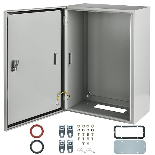Waterproof Electrical Enclosure 24 x 16 x 12'', Outdoor Electrical Box by Unknown