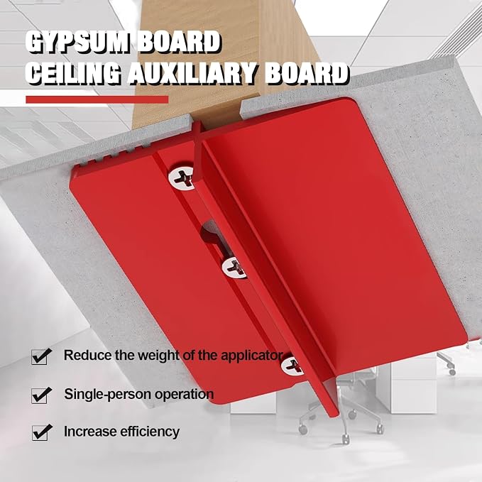 2 Pieces Roof Plaster Positioning & Fixing Board, Drywall Plasterboard Ceiling - Image 3