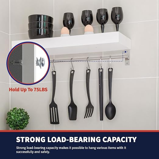 Drywall Anchors and Screws Kit, Heavy Duty Wall Anchors, 75 Lbs Hanging Mounting - Image 8