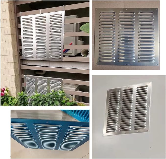 24”x 24”Return Air Grille Aluminum Louvered Vent Cover - Image 6
