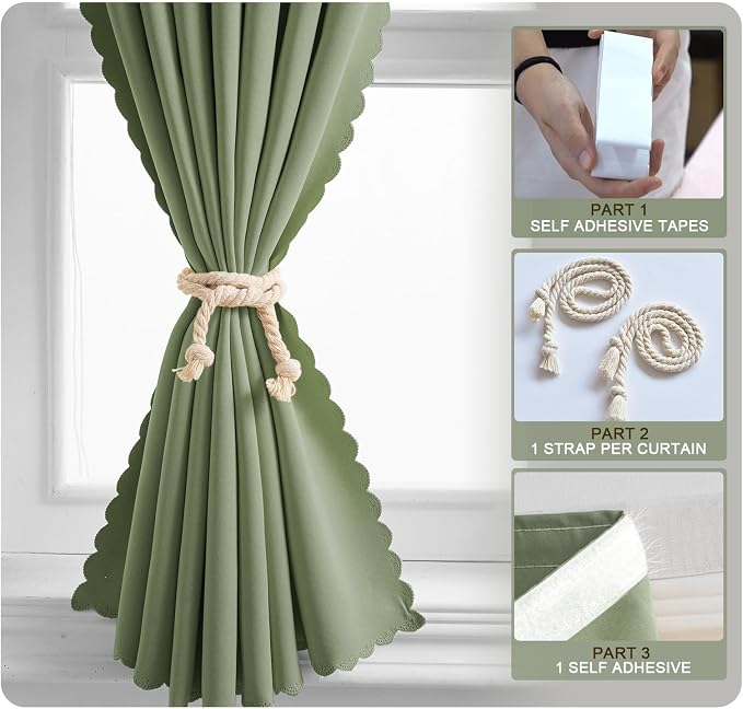 Magic Tape Blackout Curtains - Image 6