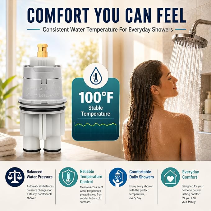 RP46074 Shower Cartridge for Delta Monitor 13/14 Tub/Shower Faucet | Post-2006 - Image 7