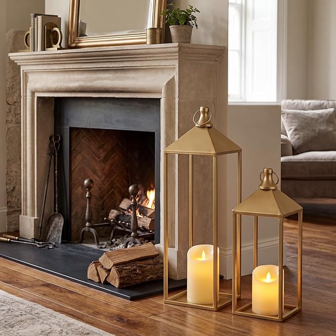 Set of 2 Decorative Lanterns - Image 3