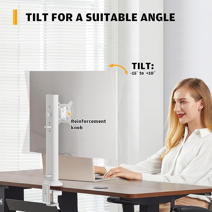 Hemudu Single Desk Monitor Arm Mount Stand Fit - Image 3