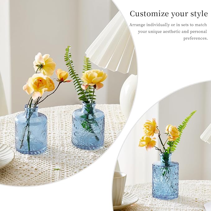 Glass Bud Vases Set of 32 - Image 6