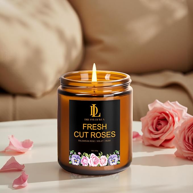 4 Pack Candles for Home Scented, 28 oz Soy Aromatherapy Candle Set, Candle - Image 6