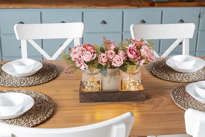 Mkono Mason Jar Lights Centerpieces - Image 3