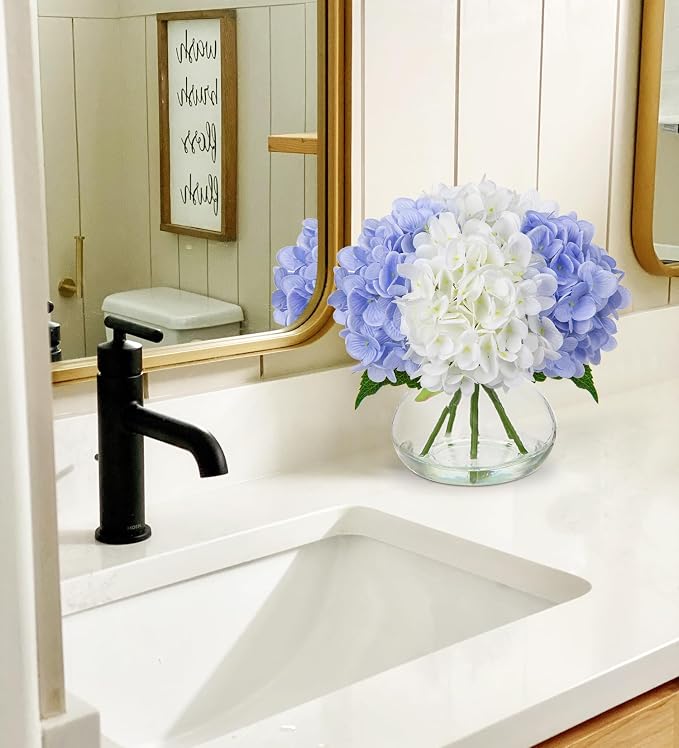Hollyone Hydrangea Artificial Flowers - Image 3