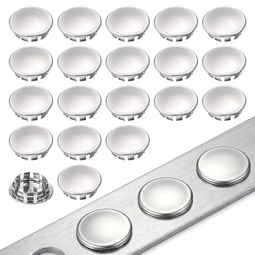 20 PCS Electrical Box Knockout Plugs Removable Round Electrical-Knockout Plugs by Unknown