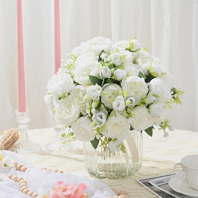 4 Packs Peonies Artificial Flowers - Image 9