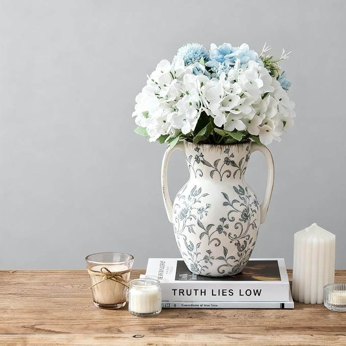 Emotionally Grounded Vase, Vaseking Large Ceramic Rustic Vase - Image 2