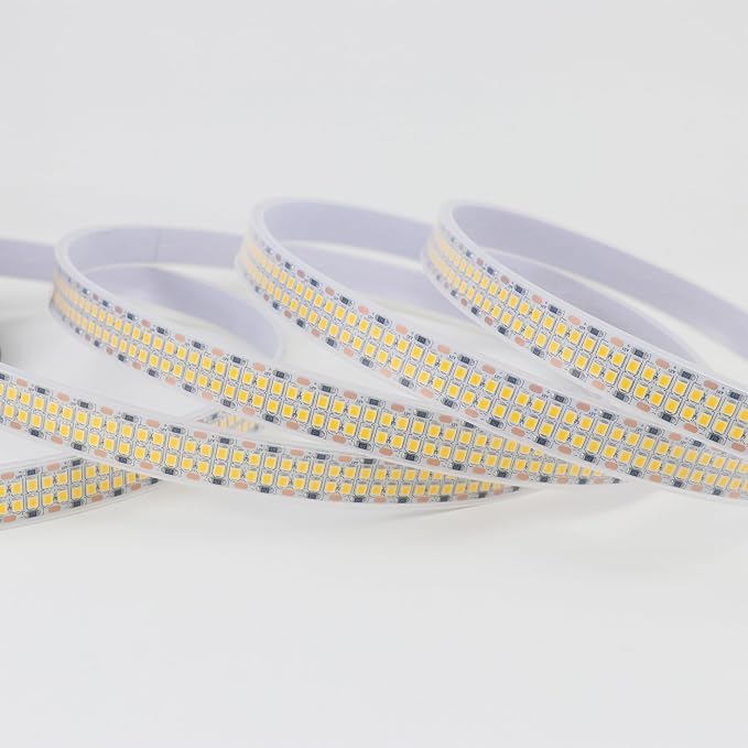 LED Strip Lights Warm White 3000K Double Row DC12V 16.4ft/5m IP67 | 2835 SMD - Image 6
